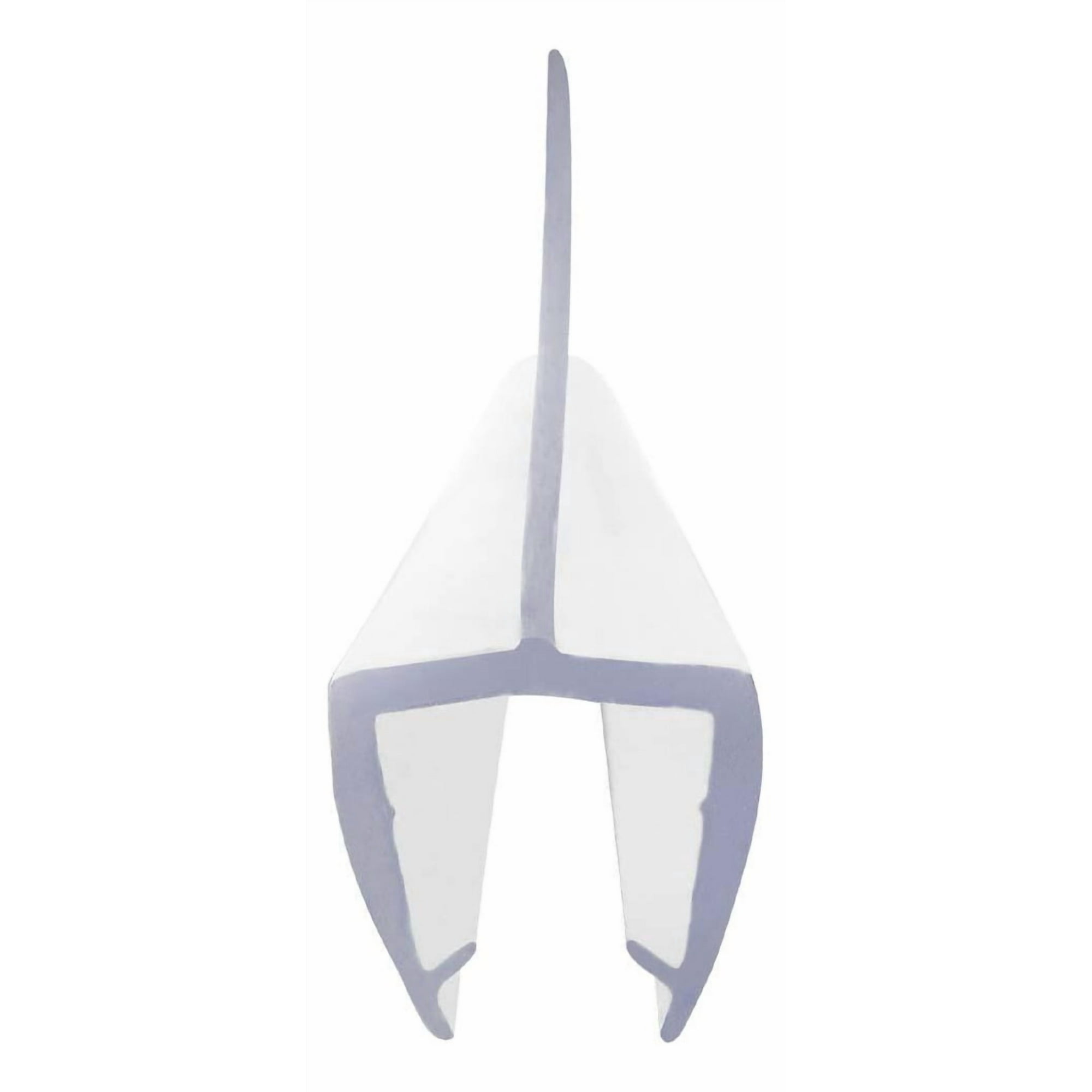 Dvp - Burlete Shower Door 8mm Aleta Central Rígida Transparente 3m