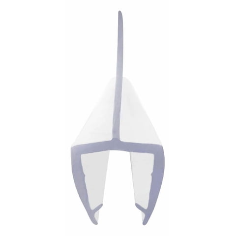 Burlete Shower Door 8Mm Aleta Central Flex Trans 2,2Mts Dvp