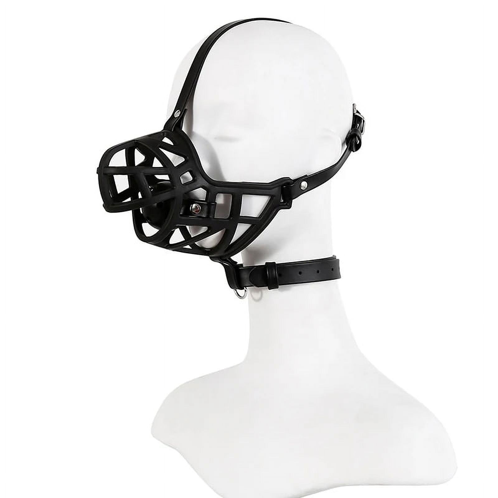 SM Bdsm Dog Muzzle Mask with Silicone Harness Mouth Gag Bondage Fetish  Restraint Slave Sex Toy for Couple Adult Game Cosplay | Lider