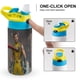 thumbnail image 4 of Deadpool y Wolverine Botella de Agua con Tapa Pop Top de Un Toque, Acero Inoxidable, a Prueba de Fugas, para Deportes, Botella Infantil azul 12 oz, 4 of 6