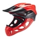 thumbnail image 3 of Casco De Bicicleta De Cara Completa, Casco De Bicicleta De Montaña Para Ciclismo De Carretera Al Aire Libre, Rojo, 3 of 5