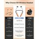 thumbnail image 3 of Auriculares JL&MI Bluetooth Inalámbricos 80H Naranja, 3 of 6