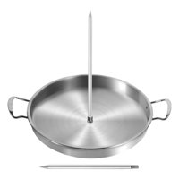 Magideal - Parrilla Vertical De Acero Inoxidable Para Asar Carne, De Pollo, Latas De Cerveza De Grado Alimenticio, Soporte Para De Pollo Para Barba