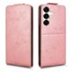 thumbnail image 1 of Funda tipo folio para Samsung galaxy S25 FE con soporte magnético y protección para la cámara Oro rosa, 1 of 6