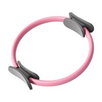 Ioensy - Anillo De Pilates Elasticidad Equipo De Pilates Para El Hogar Entrenamiento Entrenamiento Anillo De Fitness Rosa