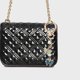 thumbnail image 2 of Unique Bargains 1 Pieza Encantadora Mariposa Corazón Encanto de Bolso Accesorios de Bolsa 3.54″ Azul, 2 of 5