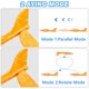thumbnail image 4 of Lanzador de aviones de juguete, paquete de 3 unidades con planeador de espuma y luces LED, 4 of 6