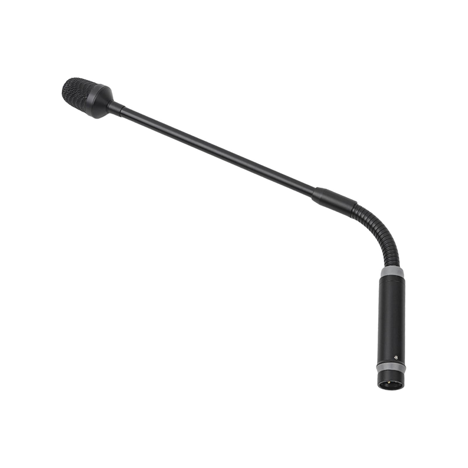 Magideal - Micrófono Dinámico Cuello De Cisne Diámetro Pequeño Fácil De Ajustar Micrófono Dj Dinámico Profesional De 3 Pines Para Intercomunicadores Músico