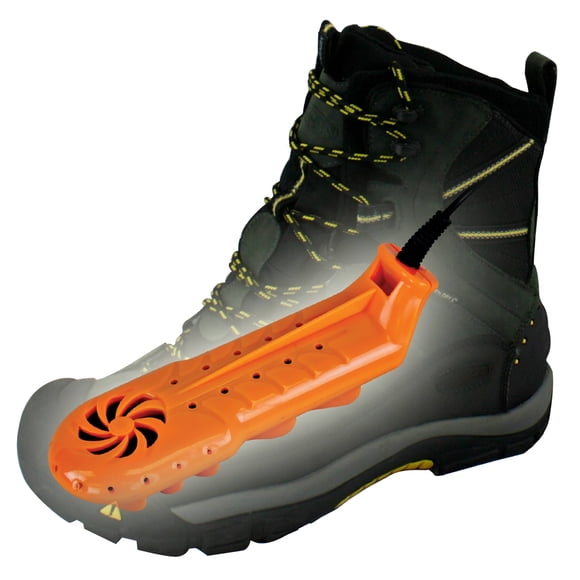 Secador de botas y zapatos DryGuy Travel Dx, naranja, caja abierta