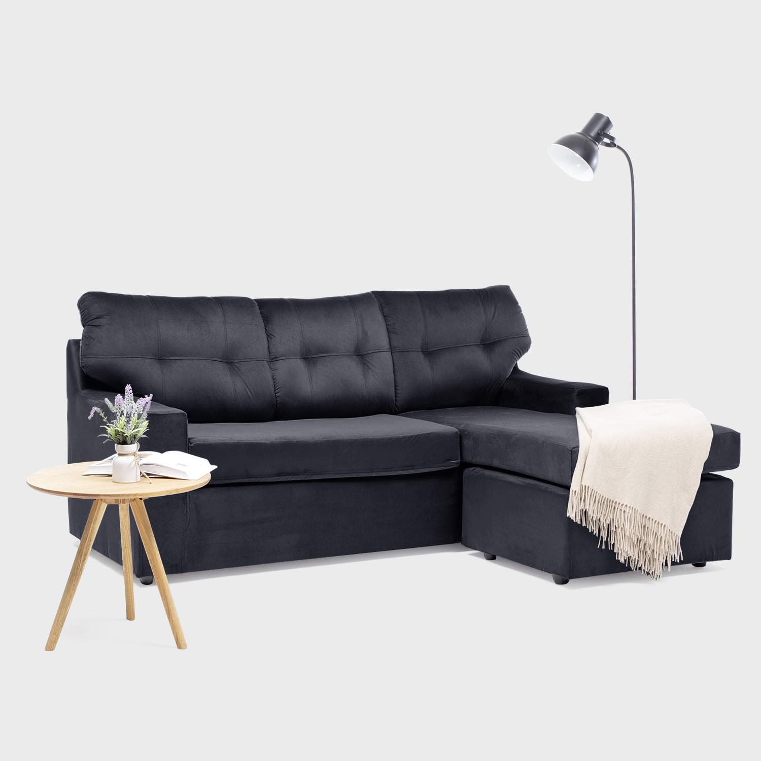 Almore - Seccional Italia Reversible Felpa Negro