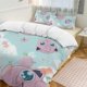 thumbnail image 1 of Jigglypuff Bed Duvet Cover Funny Anime Cartoon Bedding Sets Lightweight 3 Piece Comforter Sets, 1 of 3