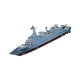 thumbnail image 2 of Avión Barco Modelo Arte De Papel Juguete Hecho A Mano Decoración De Escritorio Barco Estilo C, 2 of 3