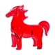 thumbnail image 3 of Figura De Caballo De Cristal Decorativa Y Creativa, Ideal Para Oficina Y Sala De Estar, Color Rojo., 3 of 5