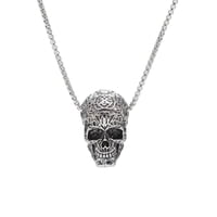 Ioensy - Collares De Calavera Collar De Esqueleto Para Mujeres Hombres Casual Costum Party Hombre Niños