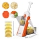 thumbnail image 1 of Mandolina Once For All cortadora de alimentos grosor ajustable picadora de verduras segura, 1 of 7