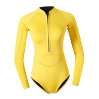 Ioensy - Traje De Neopreno Corto Para Mujer, Traje De Buceo De Neopreno De 2Mm Para Natación, Buceo, Snorkel L