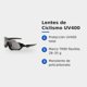 thumbnail image 2 of Lentes de Sol Ciclismo B-090 UV400 Marco TR90 Negro Lente Gris Unisex, 2 of 4