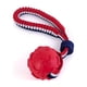 thumbnail image 1 of 1pc Dog Rope Knot Toy Bone Pattern Ball Pet Molar Interactive Toy Dog Chew Toy Pet Supplies, 1 of 3