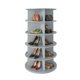 thumbnail image 1 of Estantería giratoria SpaceAid de 5 niveles para zapatos – gris, 1 of 7