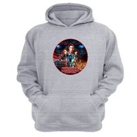 Genérico - Polerón Canguro Stranger Things Gris Claro Talla Xs Unisex