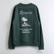 thumbnail image 2 of Polerón Cerrado Hombre Back Print Verde Snoopy, 2 of 3