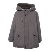 Pillin - Chaqueta Niño Gabardina Forro Térmico Con Gorro Verde