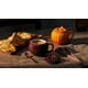 thumbnail image 2 of Taza Le Creuset, gres, diseño de calabaza, con tapa, 414 ml, color róneo, 2 of 3