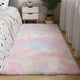 thumbnail image 1 of suxuMhao Alfombra de Dormitorio Rosa&Amarillo&Azul - 19.69x31.5in(50x80cm) Alfombra Suave, Alfombra para Sala de Estar, Alfombra para Habitación para Decoración Del Hogar y Calidez, Alfombra de, 1 of 5