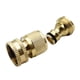 thumbnail image 4 of Conector De Manguera De Jardín De Latón De 3/4 Pulgadas Para Dispositivo De Riego Por Aspersión De Césped, 4 of 5