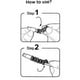 thumbnail image 4 of 3x Protector Resorte Espiral Negro Resorte Flexible Ajustable, 4 of 7