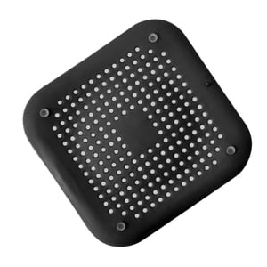 Bothyi - Colador De Bloqueo De Cabello Protector De Orificio De Drenaje Antiobstrucción Para Bañera, Negro