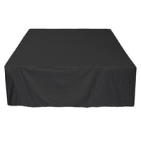 Magideal - Cubierta Para Bañera De Hidromasaje, Cubierta Antipolvo Para Piscina, Cubierta Impermeable Para Masaje Con Mensaje De Burbuja, Cubiertas Para Bañera De 244X244X9Cm Negro