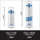 thumbnail image 4 of Botella de agua Sigg Tritan transparente de 740 ml con colador para frutas, 4 of 6