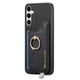 thumbnail image 5 of Funda Magnética para Samsung Galaxy S24 con Billetera y Anillo, Protector Resistente Negro, 5 of 5