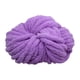 thumbnail image 4 of Hilo De Chenilla Grueso, Fibras Acrílicas Gigantes Lavables Para Manta, Cojín, Tiro, Violeta Claro, 4 of 5