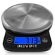 thumbnail image 1 of Báscula de cocina INEVIFIT digital de acero inoxidable de 6 kg/13 libras como máximo, 1 of 6