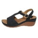 thumbnail image 4 of Sandalia Negro Vía Franca, 4 of 5