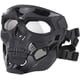 thumbnail image 2 of Máscara táctica de protección completa con calavera ajustable, adecuada para tiro de paintball, juegos de guerra CS, fiestas de Halloween, etc., 2 of 7
