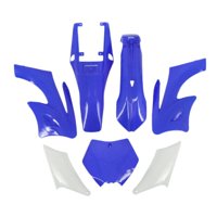 Magideal - Kit De Guardabarros Para Carrocería, Piezas De Repuesto, Premium, Fácil De Instalar, Alto Rendimiento, Reemplaza Accesorios Azul Oscuro