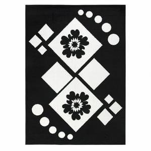 Modalfo - Alfombra Amigo Negra 120 X 180 Cm