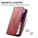 thumbnail image 2 of Funda Flip FOXDOCK para OPPO Reno 12 5G , Estilo Billetera con Diseño Rombo, Correa de Mano y Soporte, Uso Diario, 2 of 6