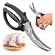thumbnail image 1 of Tijeras De Cocina Multiusos, Resistentes Y Aptas Para Lavavajillas, Para Pollo, Aves, Pescado, Carne Y Hierbas, Con Empuñaduras Antideslizantes, 1 of 7