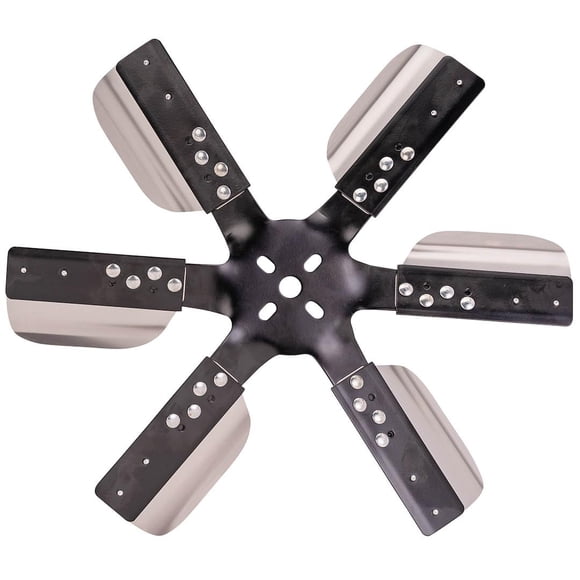 Aspa de Ventilador Derale 17017 17" Acero Inoxidable Resistente