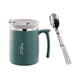 thumbnail image 3 of Vaso De Vacío Vaso Con Tapa Taza De Café Aislada Para Acampar Viajes Senderismo Verde, 3 of 3