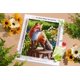 thumbnail image 5 of Kit de Arte con Diamantes DIAMOND ART CLUB Foxie entre las Flores, 5 of 7