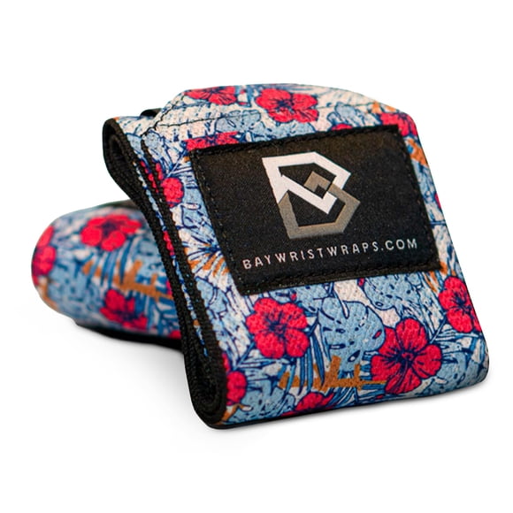 Muñequeras Bay Wrist Wraps ajustables de 46 cm para levantamiento