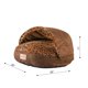 thumbnail image 5 of Cama para Gato Armarkat Mocha y Leopardo – Gamuza Sintética y Peluche Suave, 5 of 7