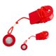 thumbnail image 1 of Set 2 Llaves De Seguridad Norplat Trotadora Universal Imán Rojo, 1 of 3