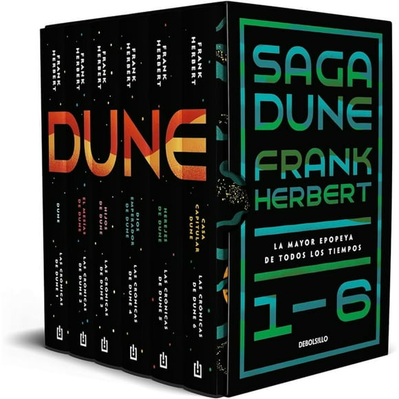 Saga Dune 1-6. La mayor epopeya de todos los tiempos (Edición Estuche) - Frank Herbert