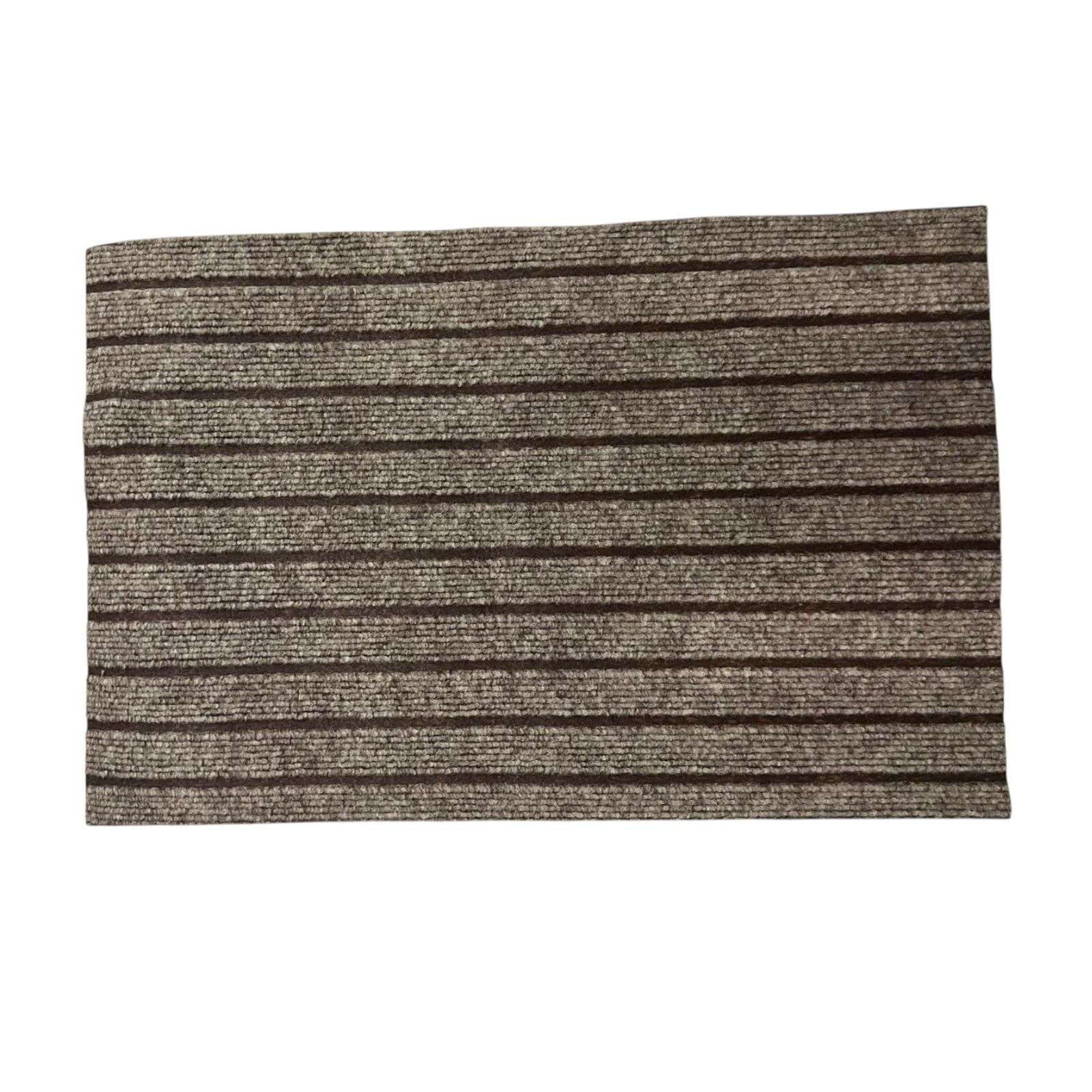 Oem - Alfombra De Entrada Hogar Limpiapiés Diseño Linea 58x38cm 2